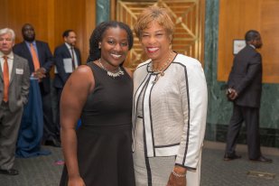 Rep. Brenda Lawrence and FYI Princess Harmon